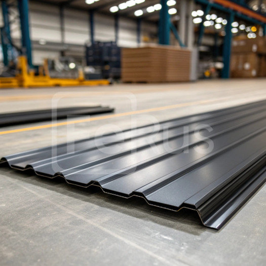 Профнастил С8 полиэстер (Zn100-180) 0,4х1150х800 мм, RAL 9005